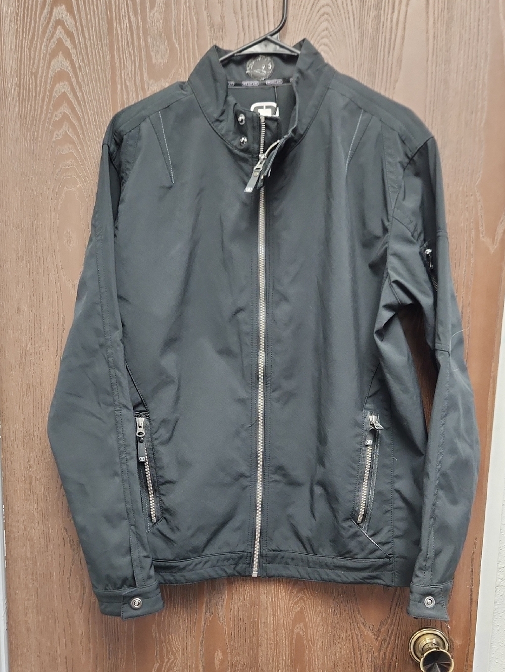 OGIO Men's Black Zip-Front Lightweight Jacket - Picture 1 of 3